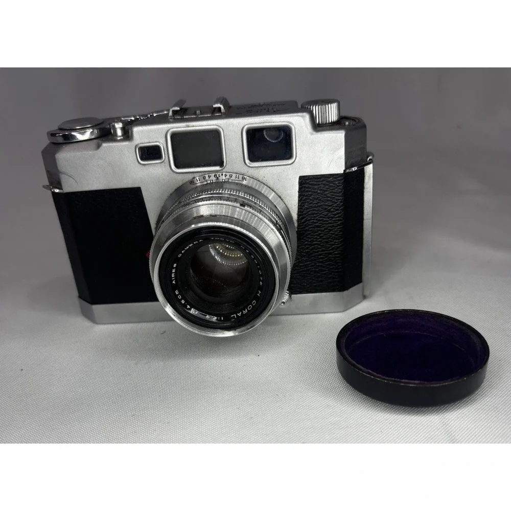 Aires 35 III Rangefinder Camera No. 606157 -Parts/Repair Untested